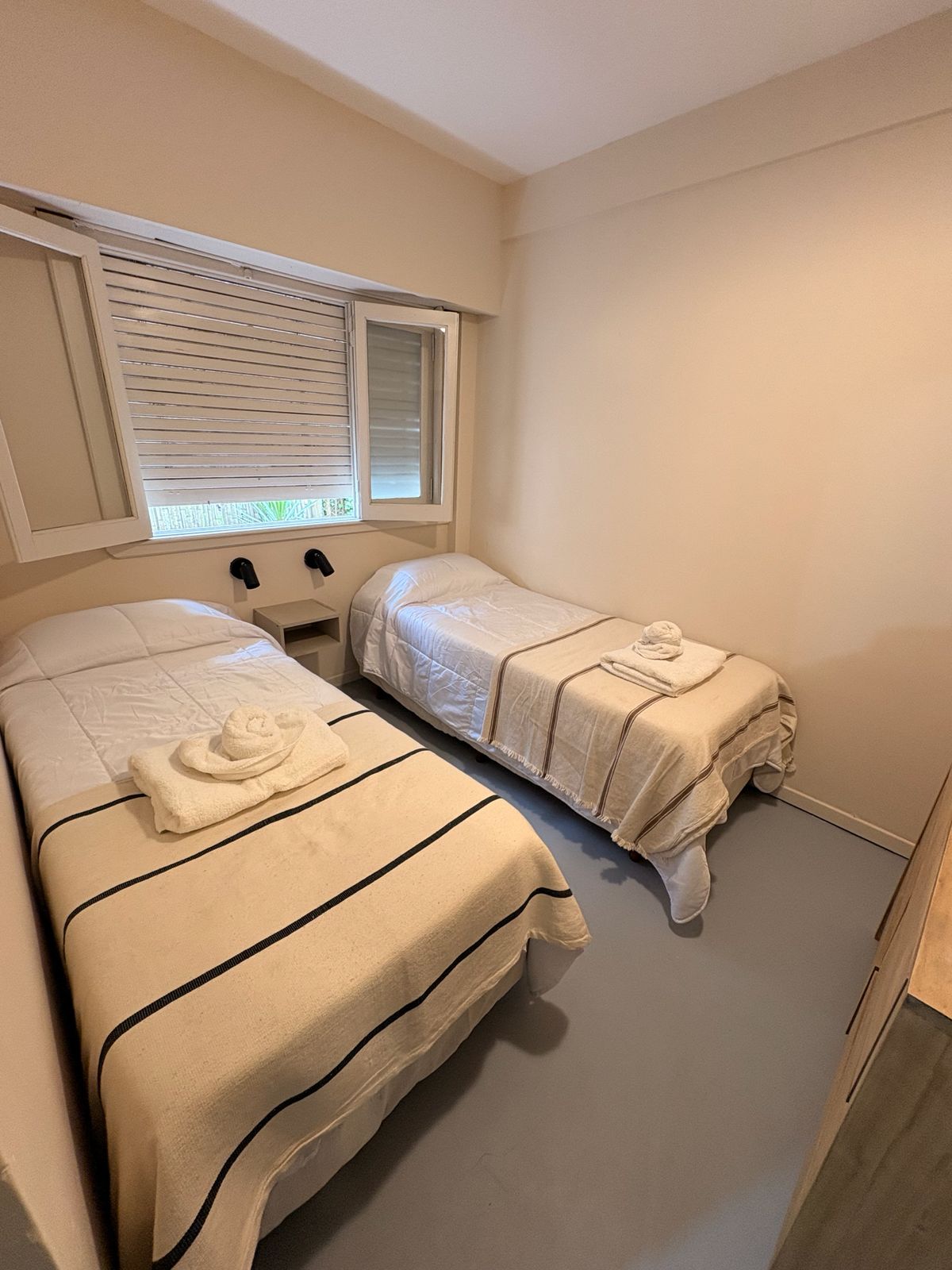 Vista del hotel Black Suites Pinamar